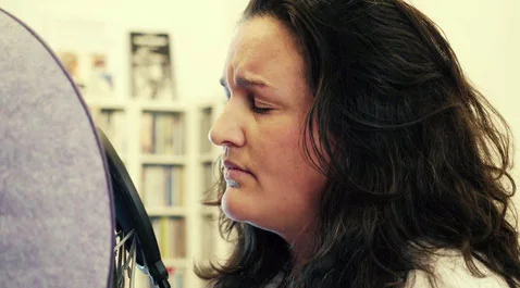 Soumaya Hallak recording